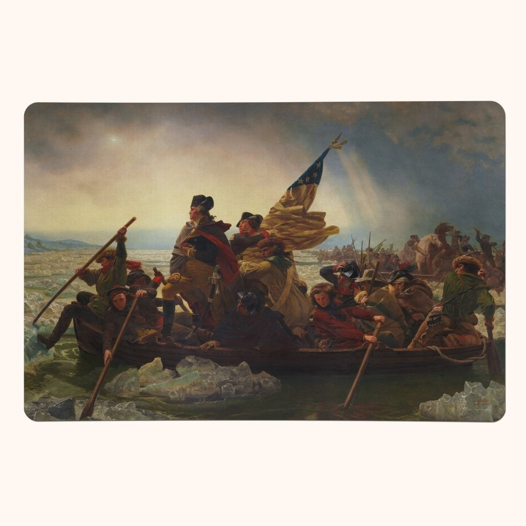 Trend Setters Original (Washington Crossing the Delaware) 18” x 12” Desk Mat PLM1610062