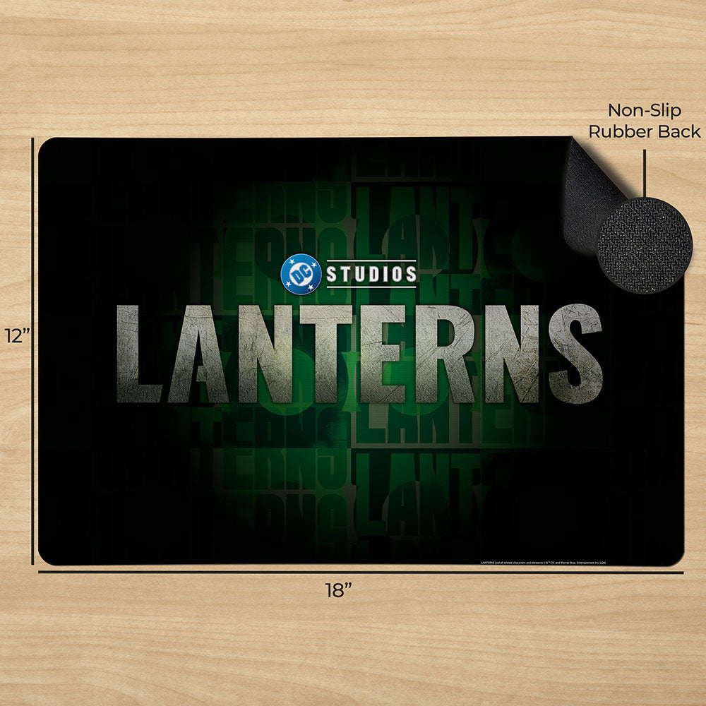 DC Comics Lanterns (Logo) 18” x 12” Desk Mat PLM1610066