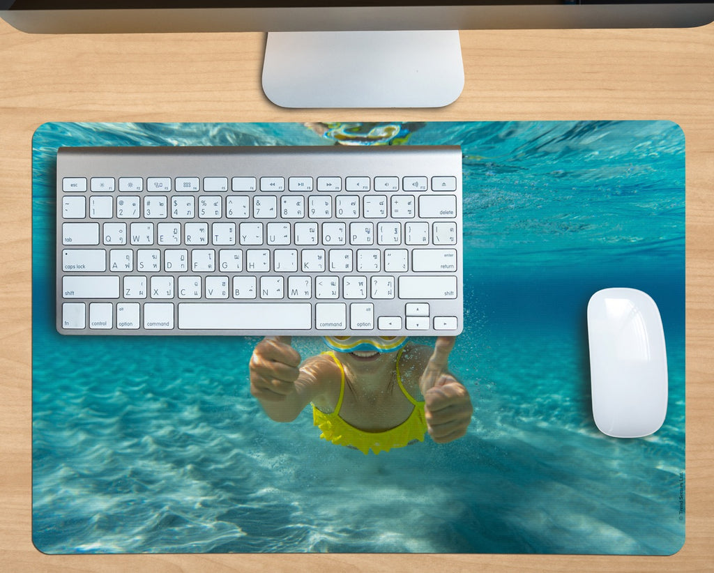 Trend Setters Original (Add Your Image – Upload) Non-Slip Desk Mat