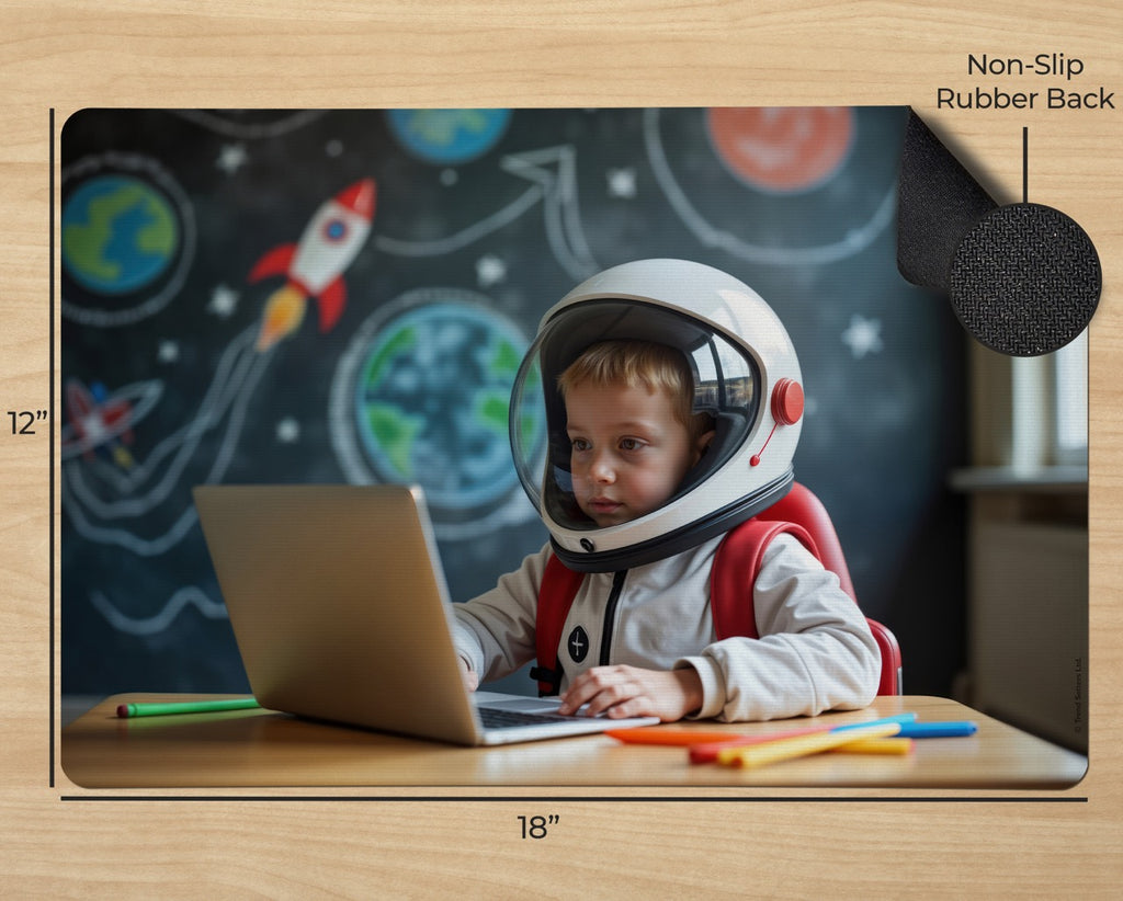 Trend Setters Original (Add Your Image – Upload) Non-Slip Desk Mat