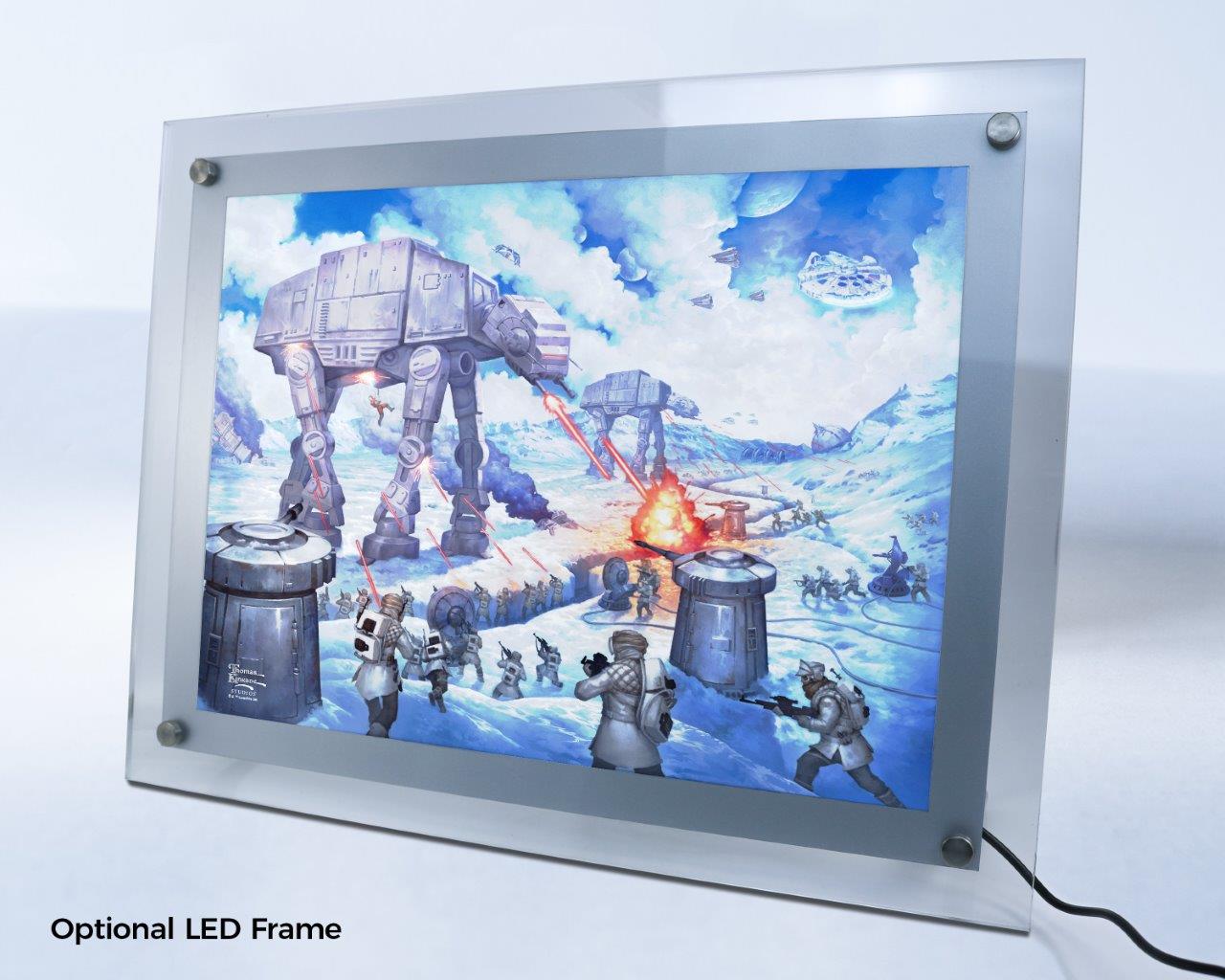 Star Wars (The Battle of Hoth) Lightpix™ Everlasting Photo Print P1410H014