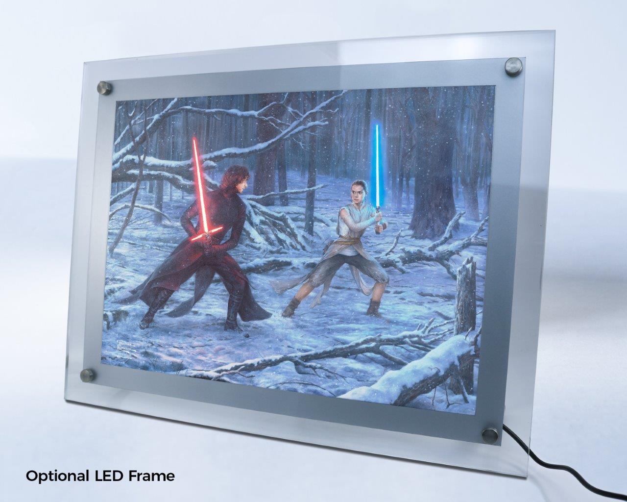 Star Wars (The Duel Rey vs. Ren) Lightpix™ Everlasting Photo Print P1410H016
