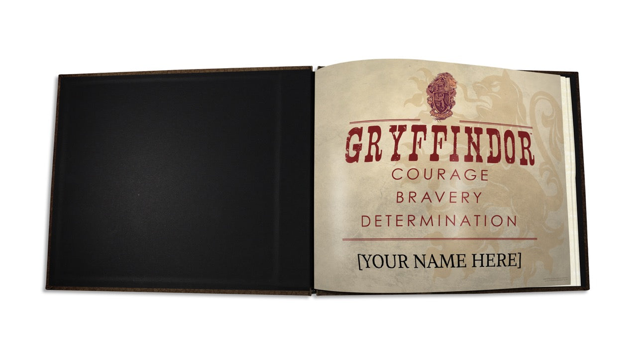 Harry Potter (Marauder's Map - Gryffindor) Sketchbook with a Personalized Certificate and Parchment Paper SKETBOOK0014PRC
