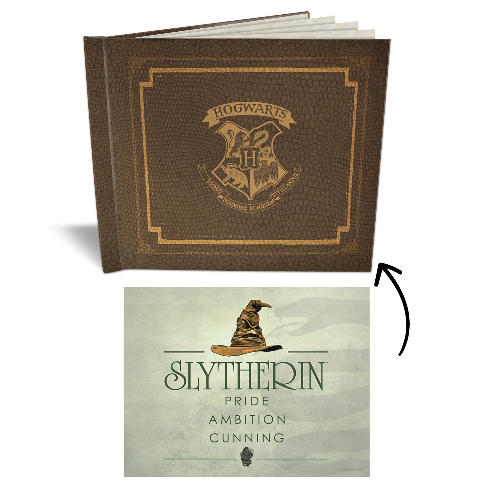 Harry Potter (Hogwarts House - Slytherin) Sketchbook SKETBOOK0051PRC