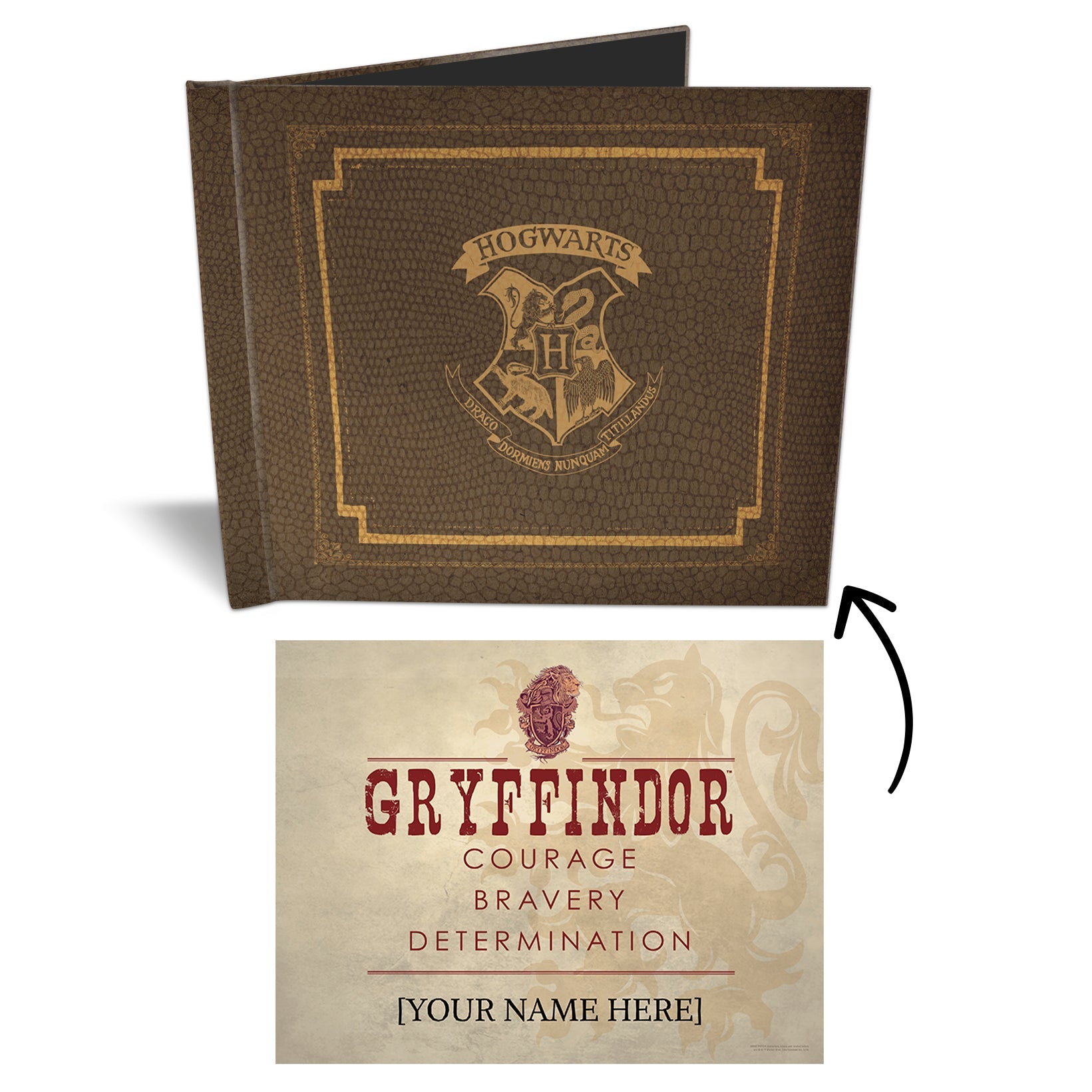 Harry Potter (Hogwarts House - Gryffindor Personalized) Sketchbook SKETBOOK0128PRC