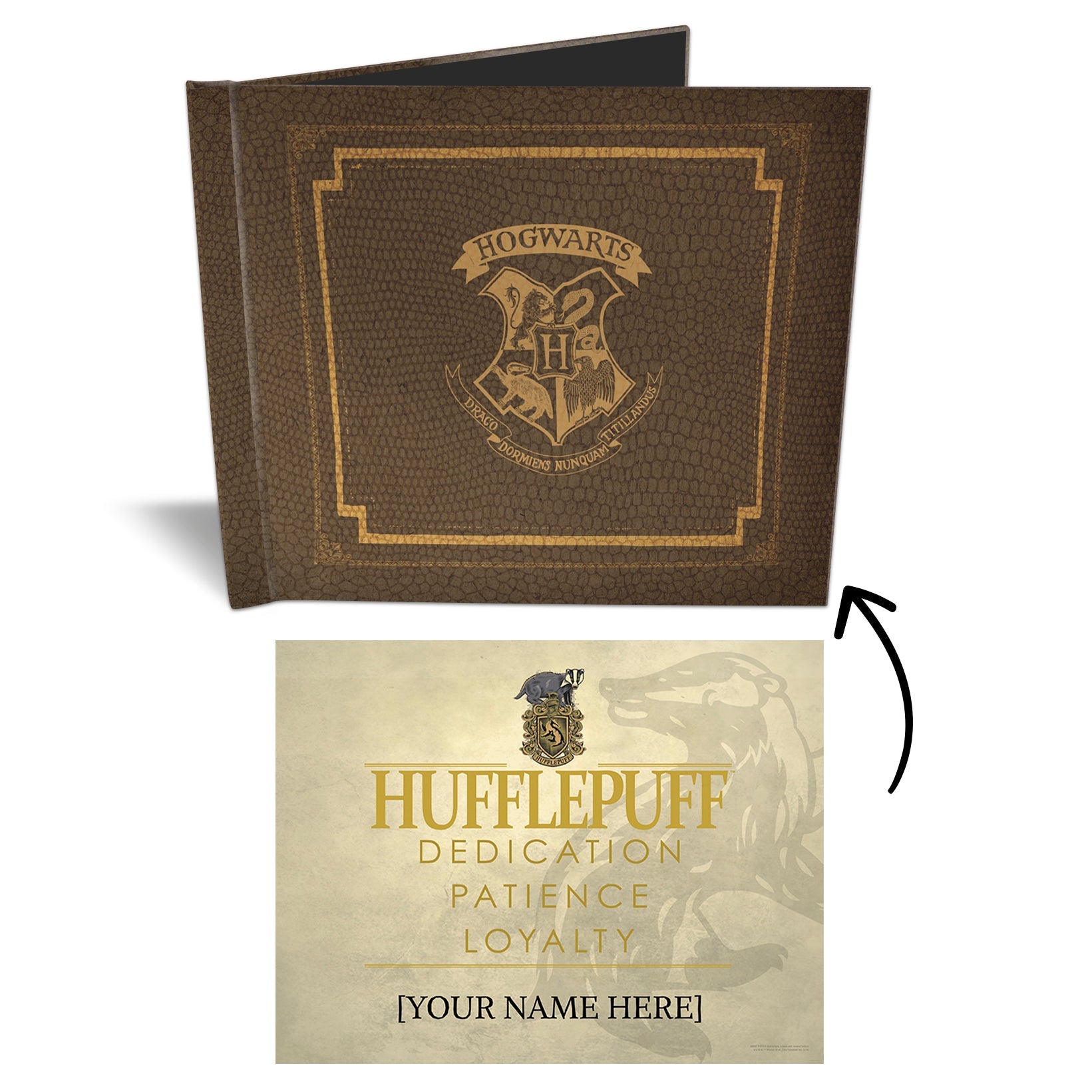 Harry Potter (Hogwarts House - Hufflepuff Personalized) Sketchbook SKETBOOK0132PRC