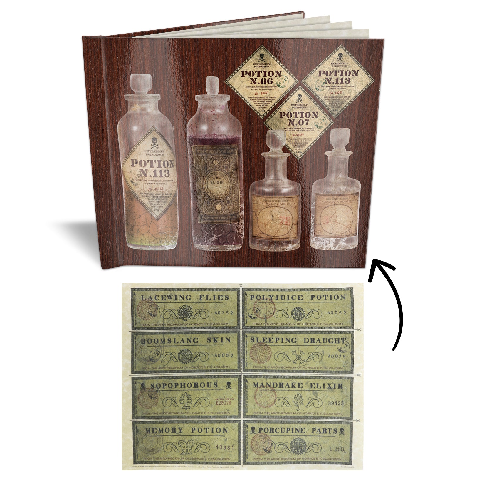 Harry Potter (Potions Box) Sketchbook SKETBOOK0153PRC