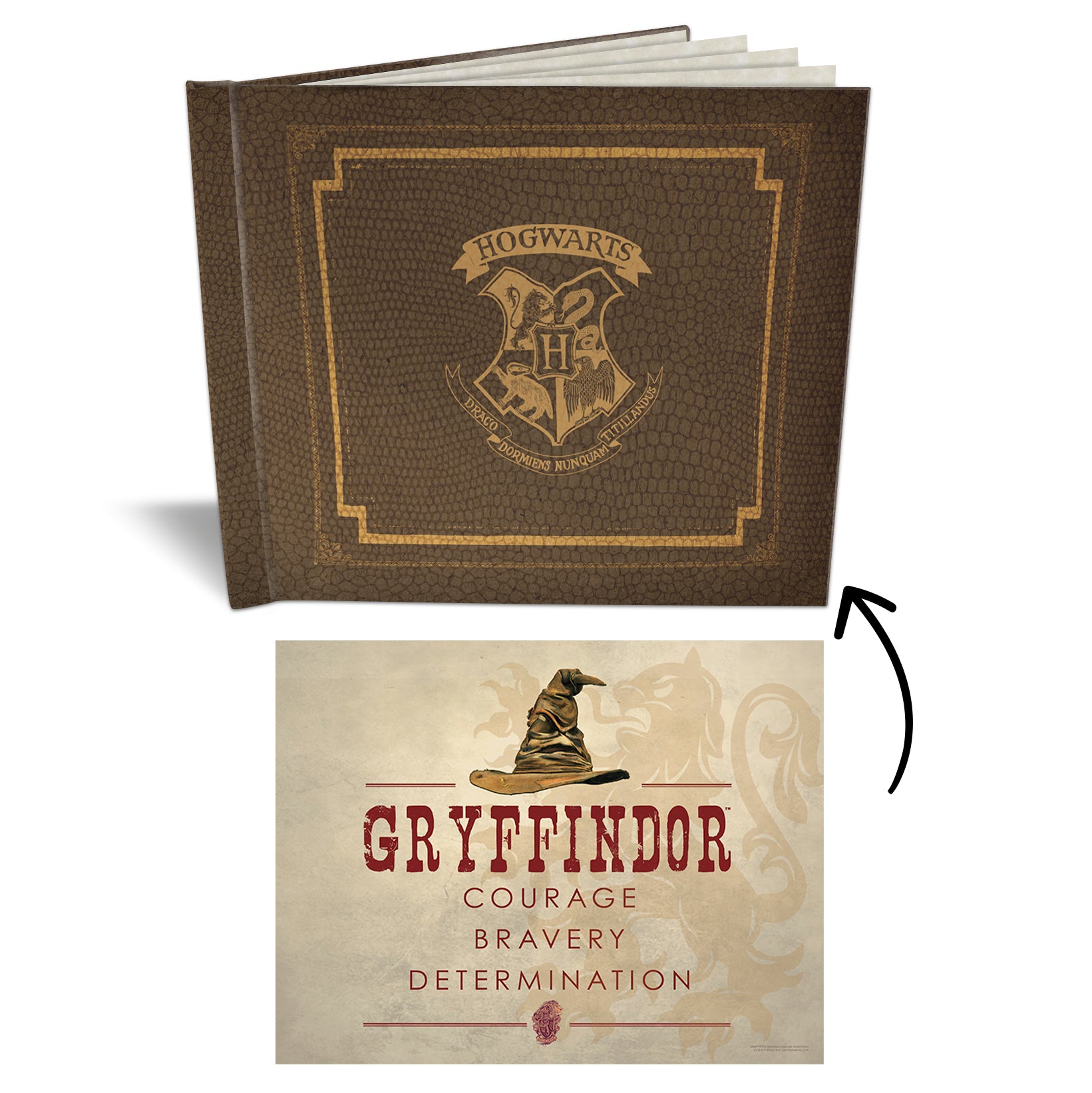 Harry Potter (Hogwarts House - Gryffindor) Sketchbook SKETBOOK0696PRC