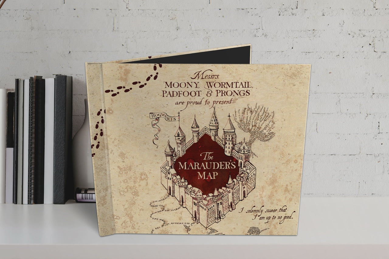 Harry Potter (Marauder's Map - Hufflepuff) Sketchbook with a Personalized Certificate and Parchment Paper SKETBOOK0825PRC