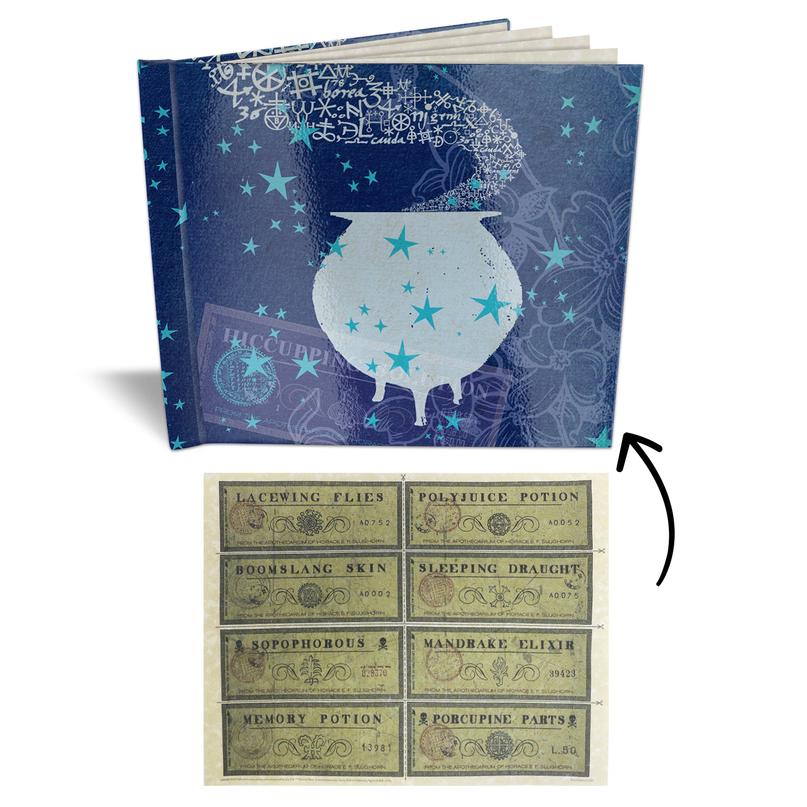 Harry Potter (Potions and Stars) Sketchbook SKETBOOK0831PRC
