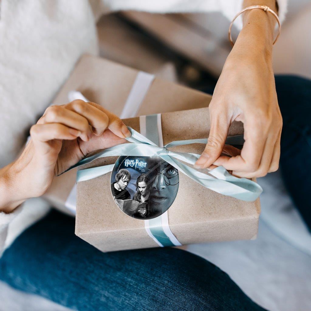 Harry Potter and the Deathly Hallows Part 2 (Ron, Hermione, Harry and a Map) StarFire Prints™ Glass Art SPCIR076