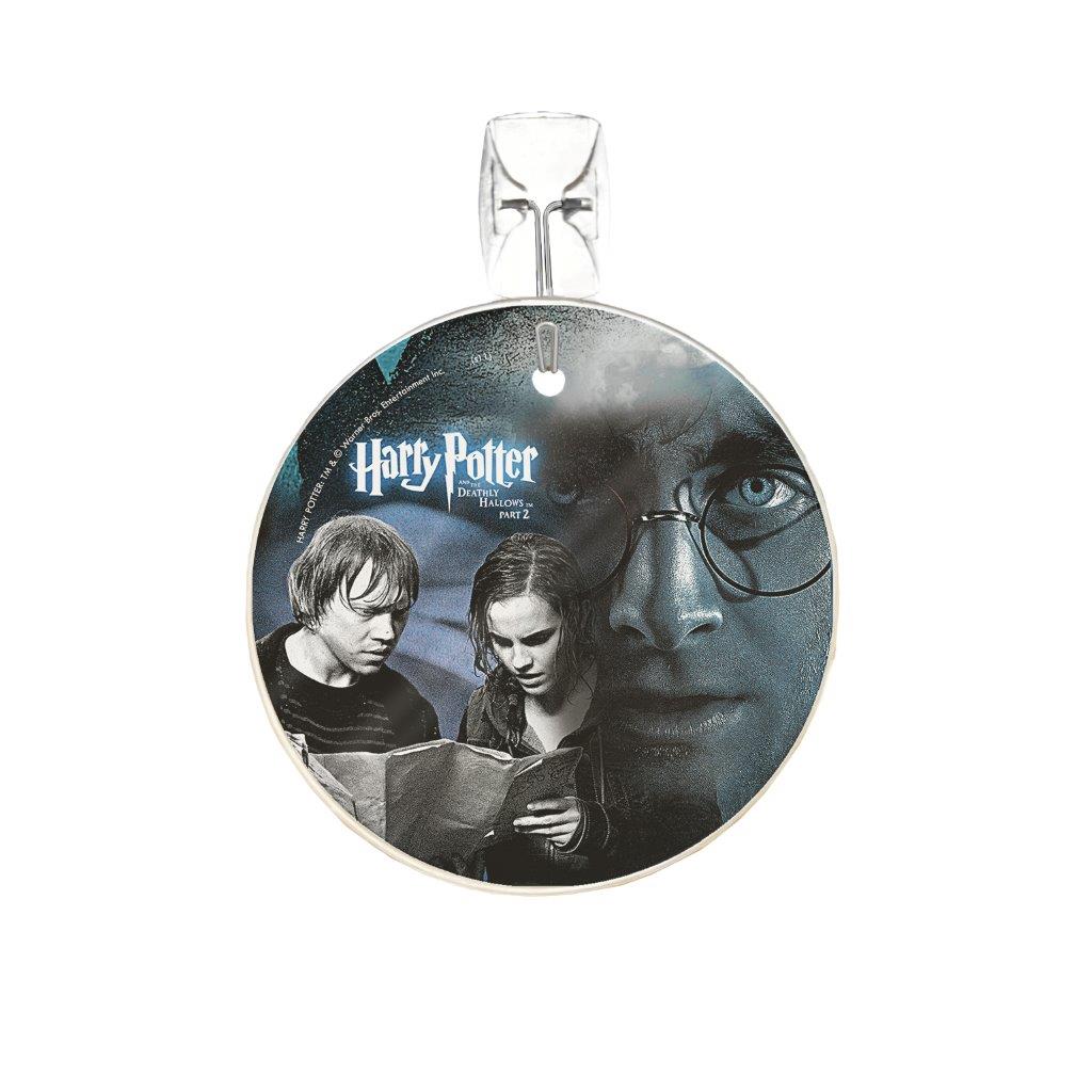 Harry Potter and the Deathly Hallows Part 2 (Ron, Hermione, Harry and a Map) StarFire Prints™ Glass Art SPCIR076