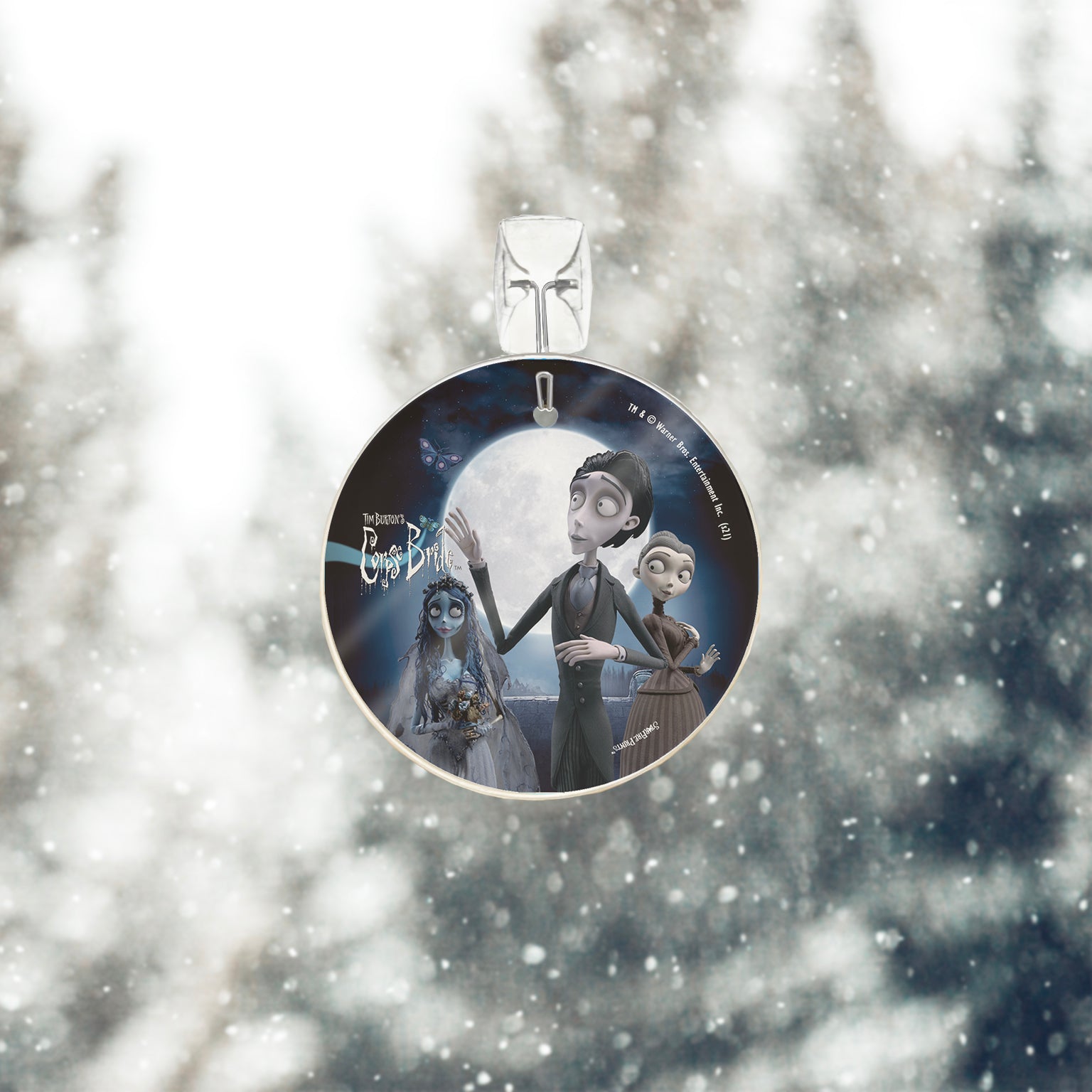 Corpse Bride (Love Triangle) StarFire™ Prints Glass Art SPCIR088