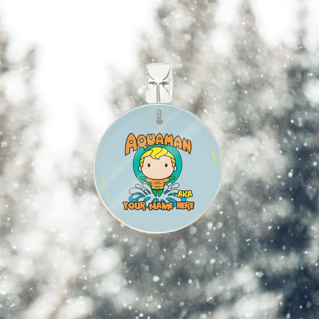 Justice League (Also Known As Aquaman - Personalized) StarFire Prints Glass Art