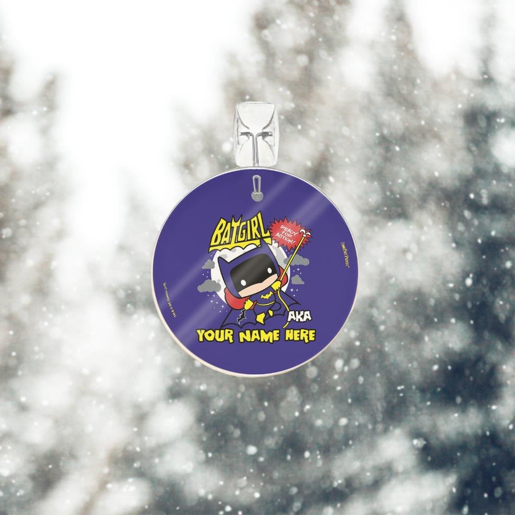 Justice League (Also Known As Batgirl - Personalized) StarFire Prints Glass Art