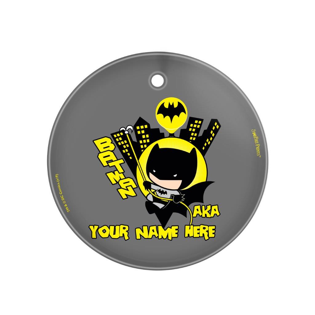 Justice League (Also Known As Batman - Personalized) StarFire Prints Glass Art