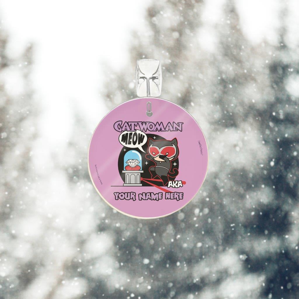 Justice League (Also Known As Catwoman - Personalized) StarFire Prints Glass Art