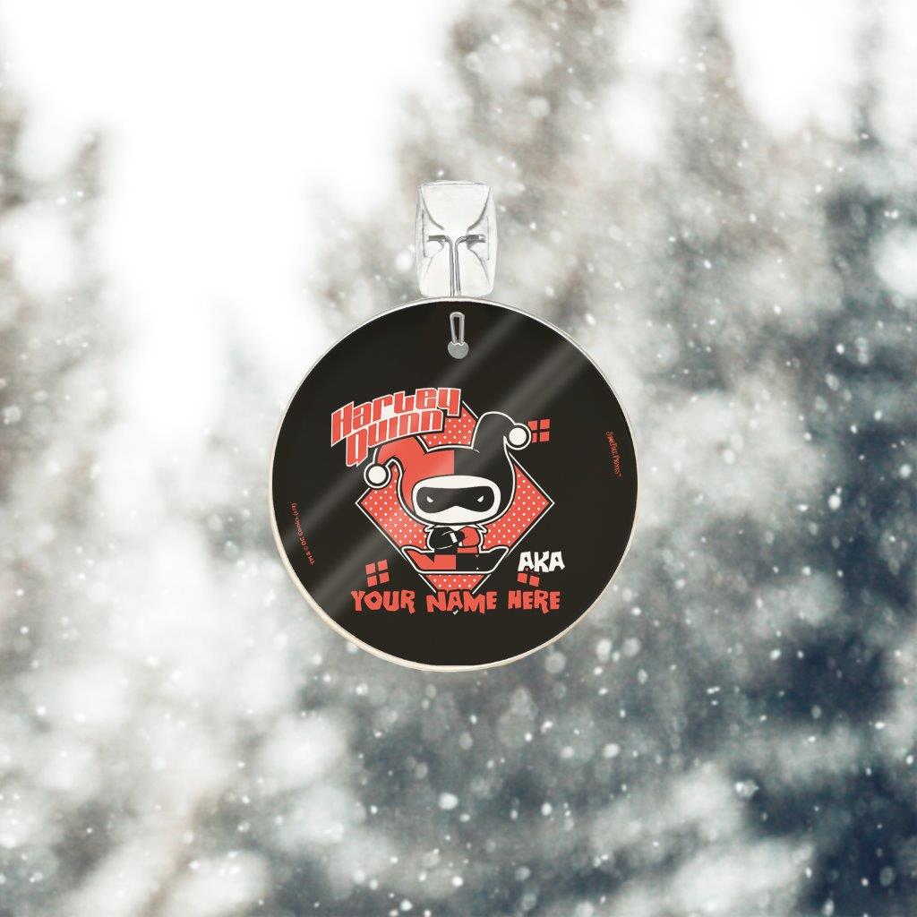 Justice League (Also Known As Harley Quinn - Personalized) StarFire Prints Glass Art