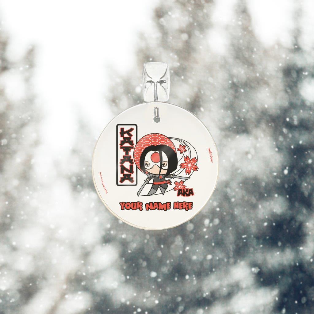 Justice League (Also Known As Katana - Personalized) StarFire Prints Glass Art