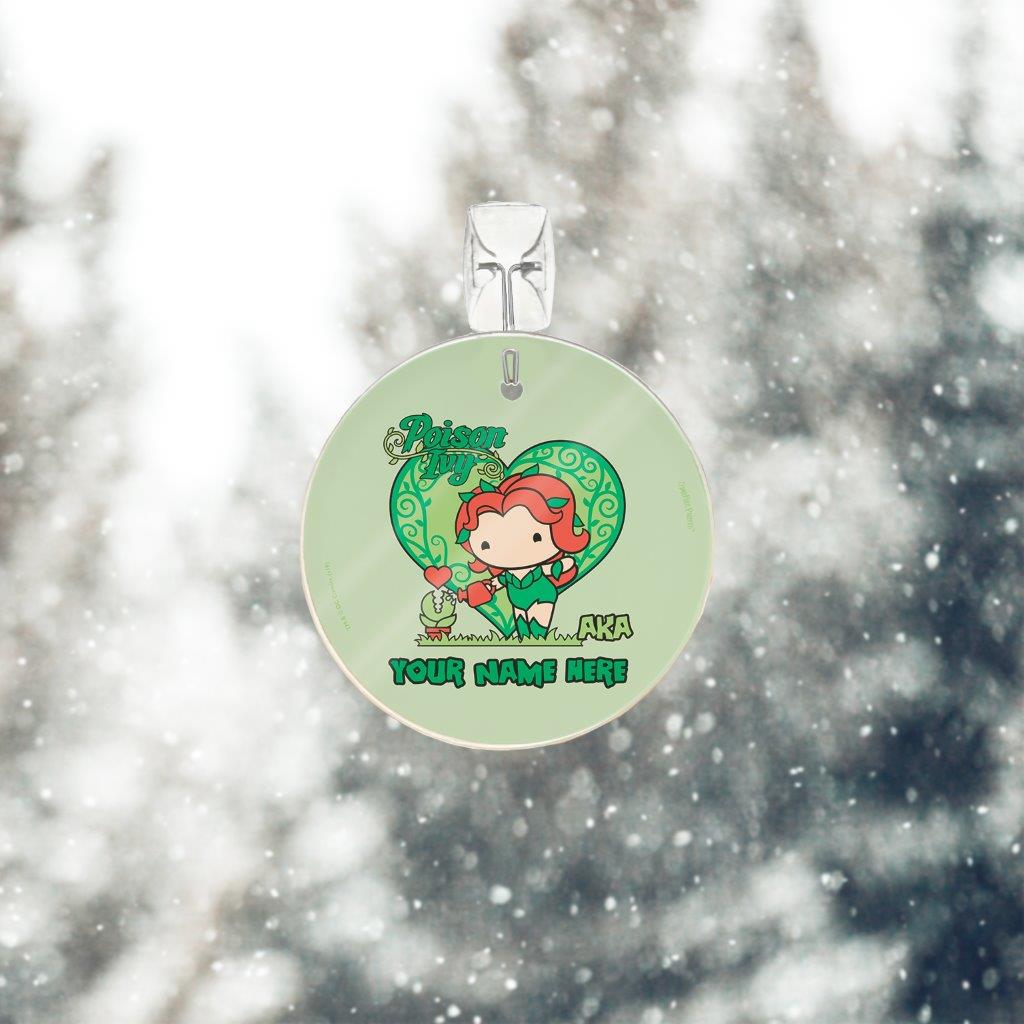 Justice League (Also Known As Poison Ivy - Personalized) StarFire Prints Glass Art