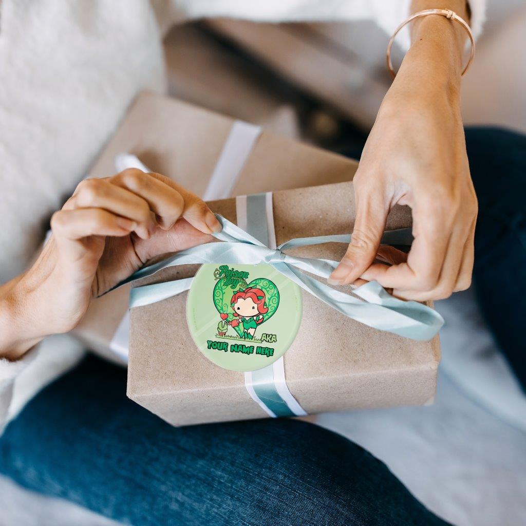 Justice League (Also Known As Poison Ivy - Personalized) StarFire Prints Glass Art