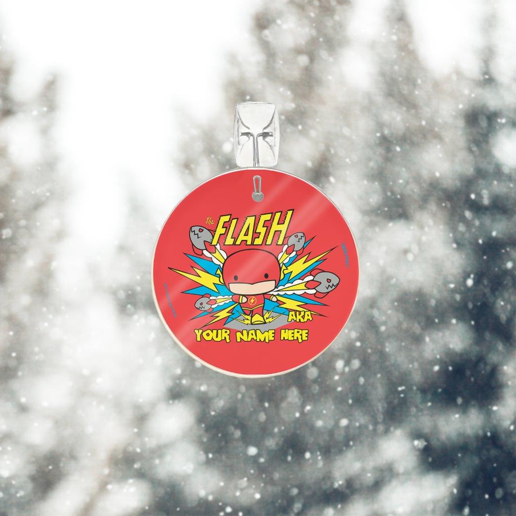 Justice League (Also Known As The Flash - Personalized) StarFire Prints Glass Art