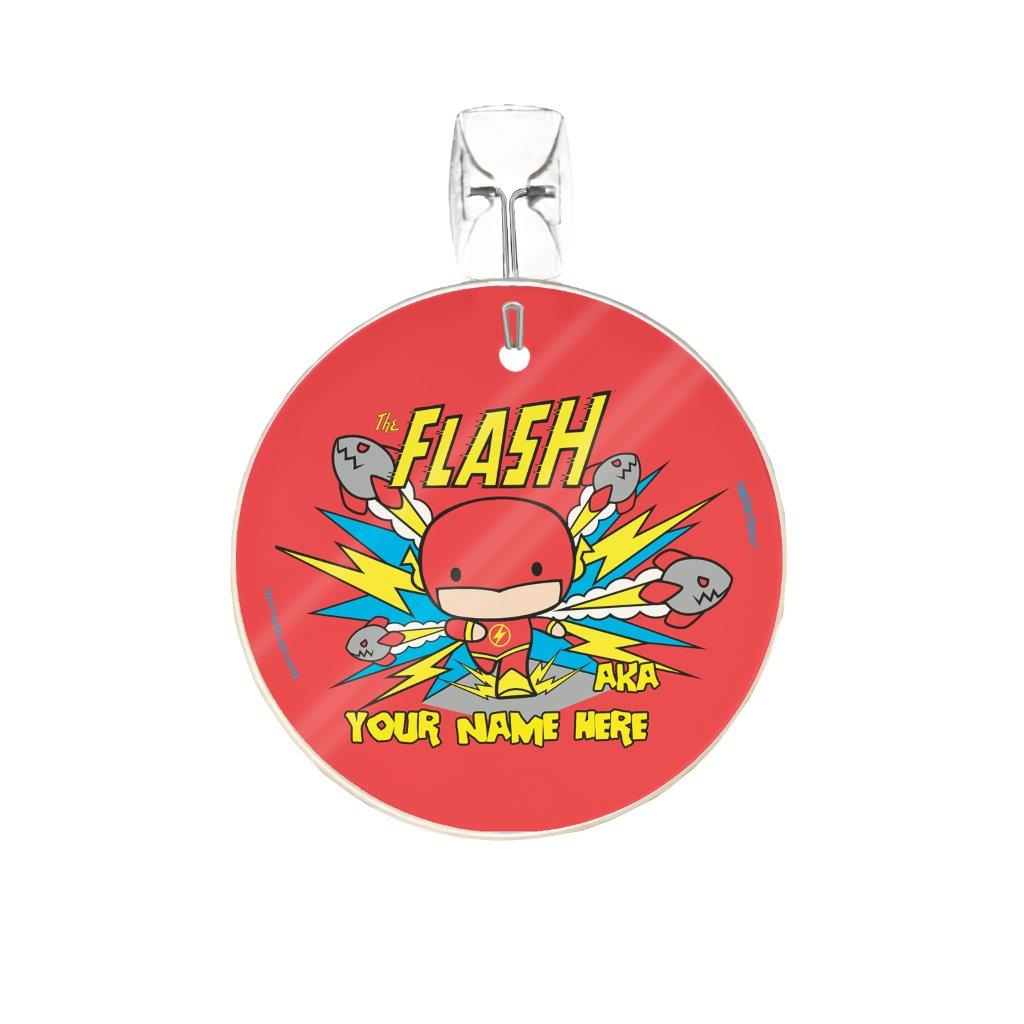 Justice League (Also Known As The Flash - Personalized) StarFire Prints Glass Art