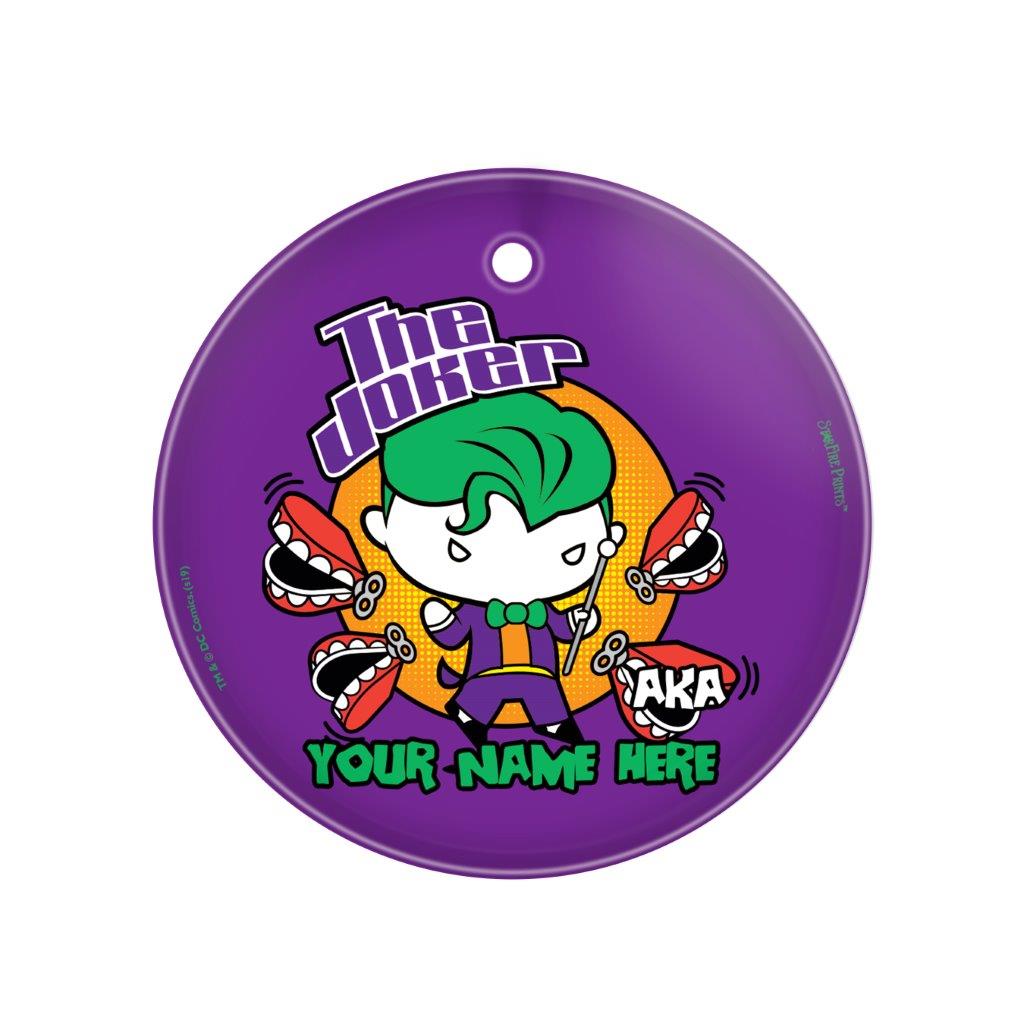 Justice League (Also Known As The Joker - Personalized) StarFire Prints Glass Art