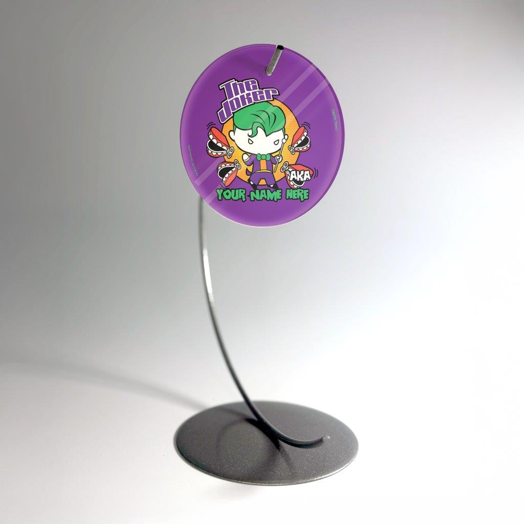 Justice League (Also Known As The Joker - Personalized) StarFire Prints Glass Art