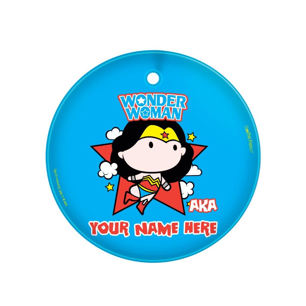 Justice League (Also Known As Wonder Woman - Personalized) StarFire Prints Glass Art
