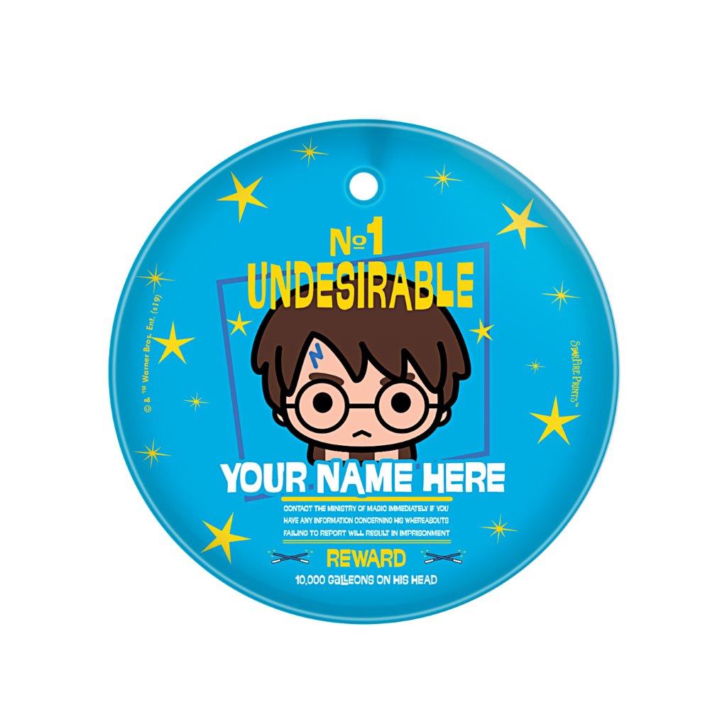 Harry Potter (Undesirable Male - Personalized) StarFire Prints Glass Art