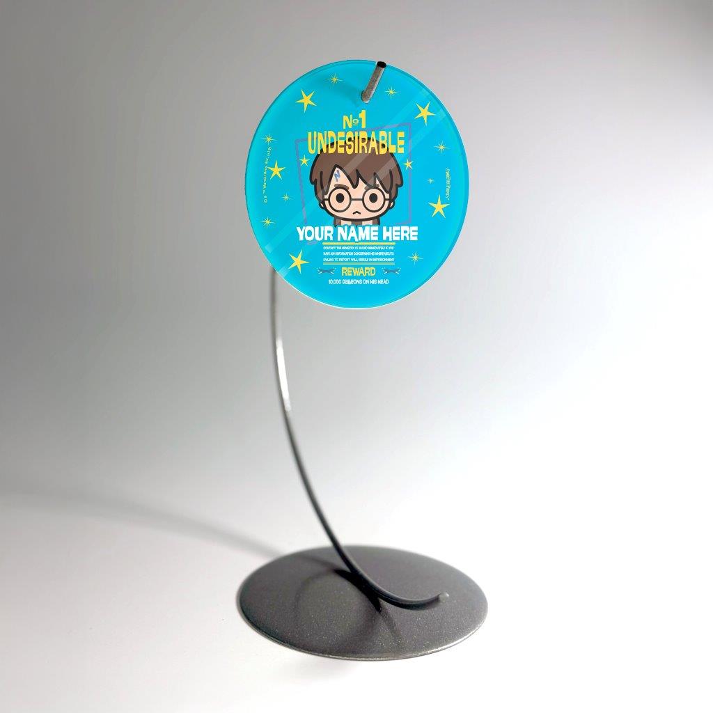 Harry Potter (Undesirable Male - Personalized) StarFire Prints Glass Art