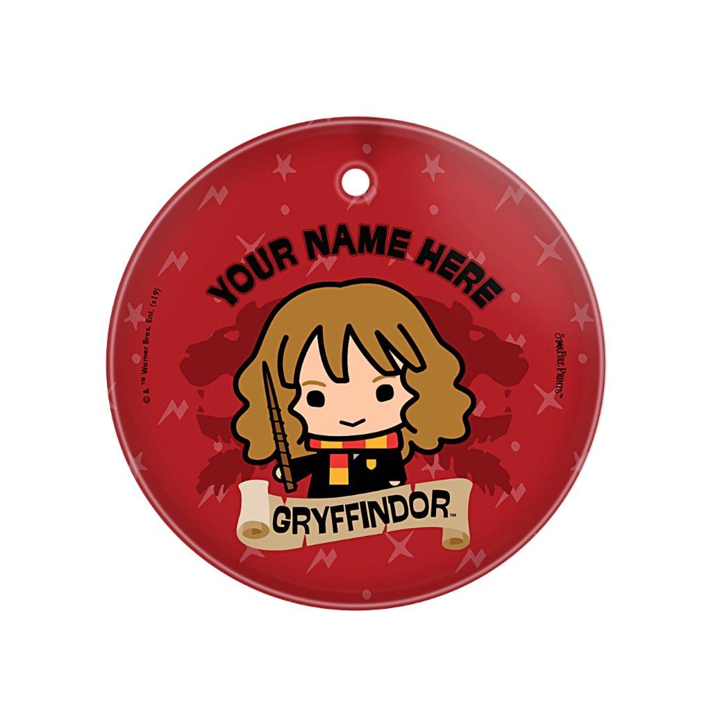 Harry Potter (Gryffindor Hermione - Personalized) StarFire Prints Glass Art
