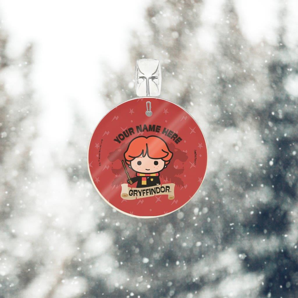 Harry Potter (Gryffindor Ron - Personalized) StarFire Prints Glass Art