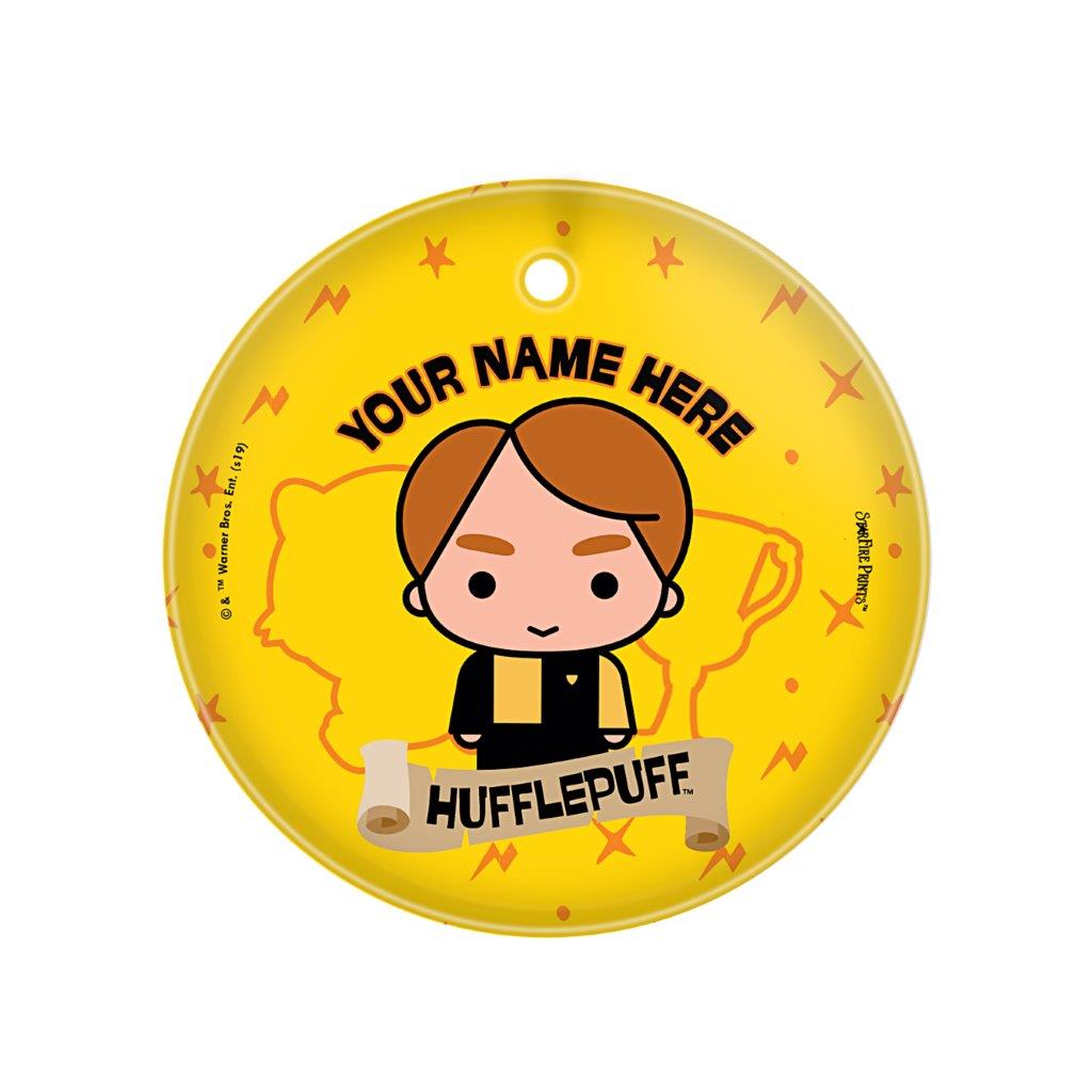 Harry Potter (Hufflepuff Cedric - Personalized) StarFire Prints Glass Art
