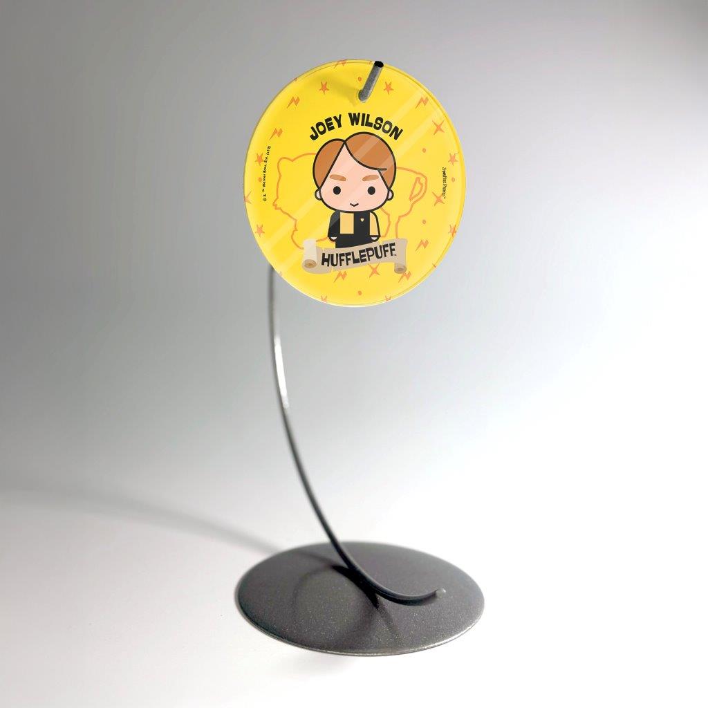 Harry Potter (Hufflepuff Cedric - Personalized) StarFire Prints Glass Art