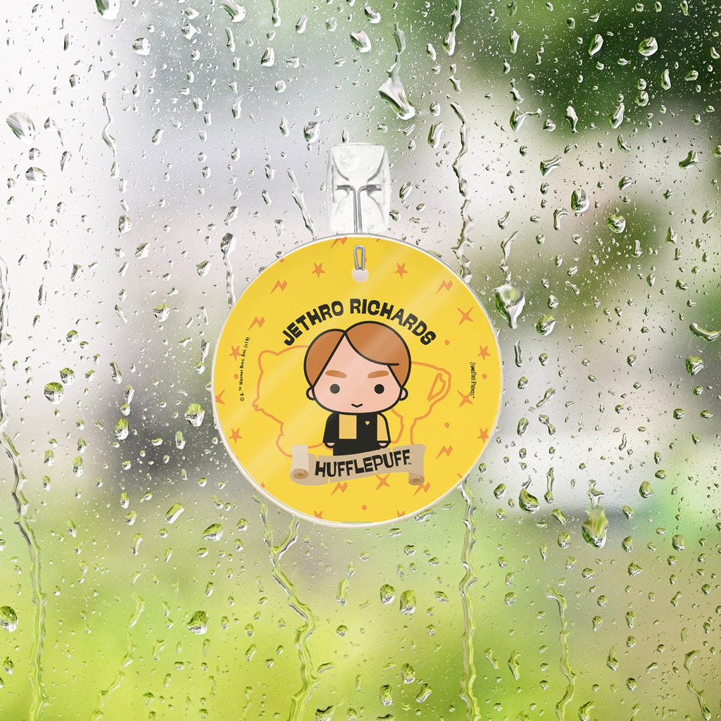 Harry Potter (Hufflepuff Cedric - Personalized) StarFire Prints Glass Art