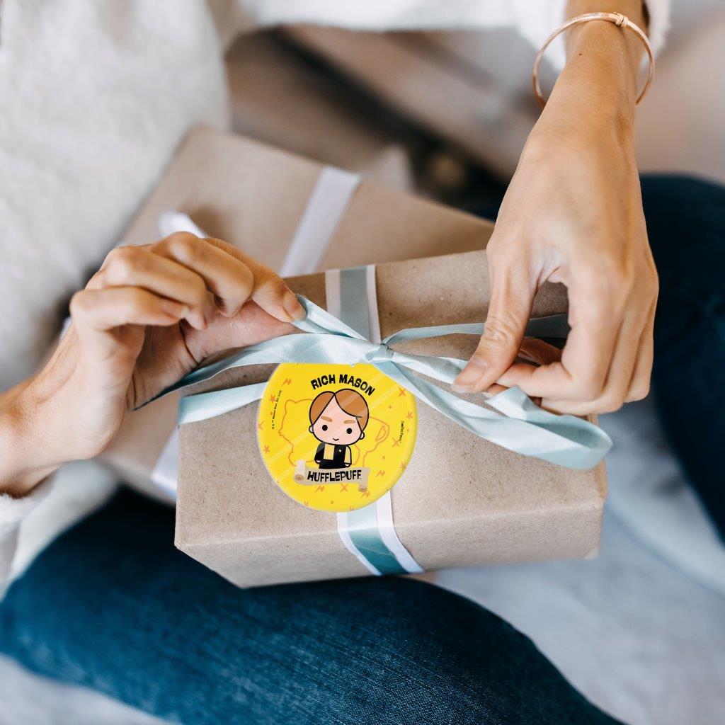 Harry Potter (Hufflepuff Cedric - Personalized) StarFire Prints Glass Art