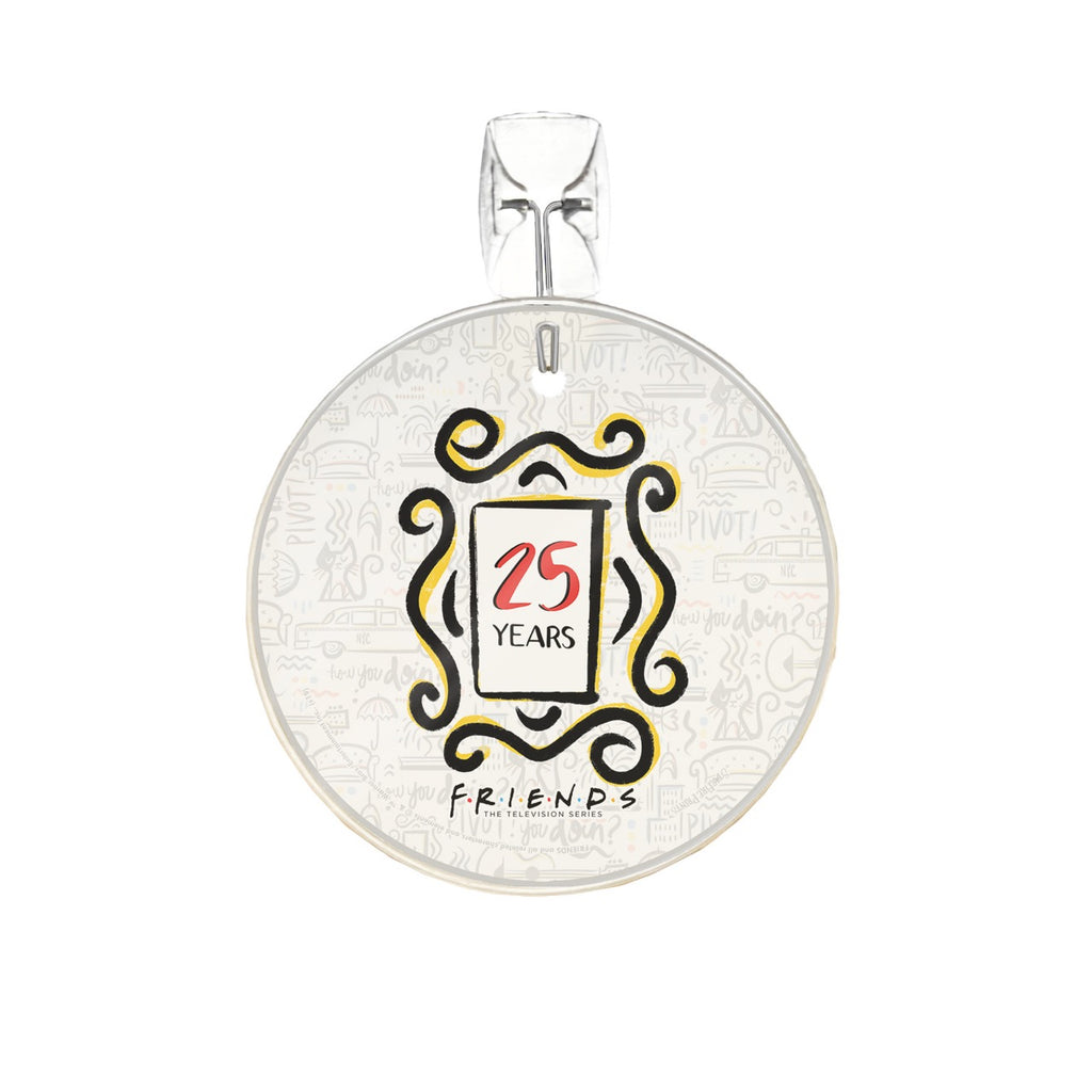 Friends: The TV Series (25 Years) StarFire Prints™ Glass Art SPCIR1041