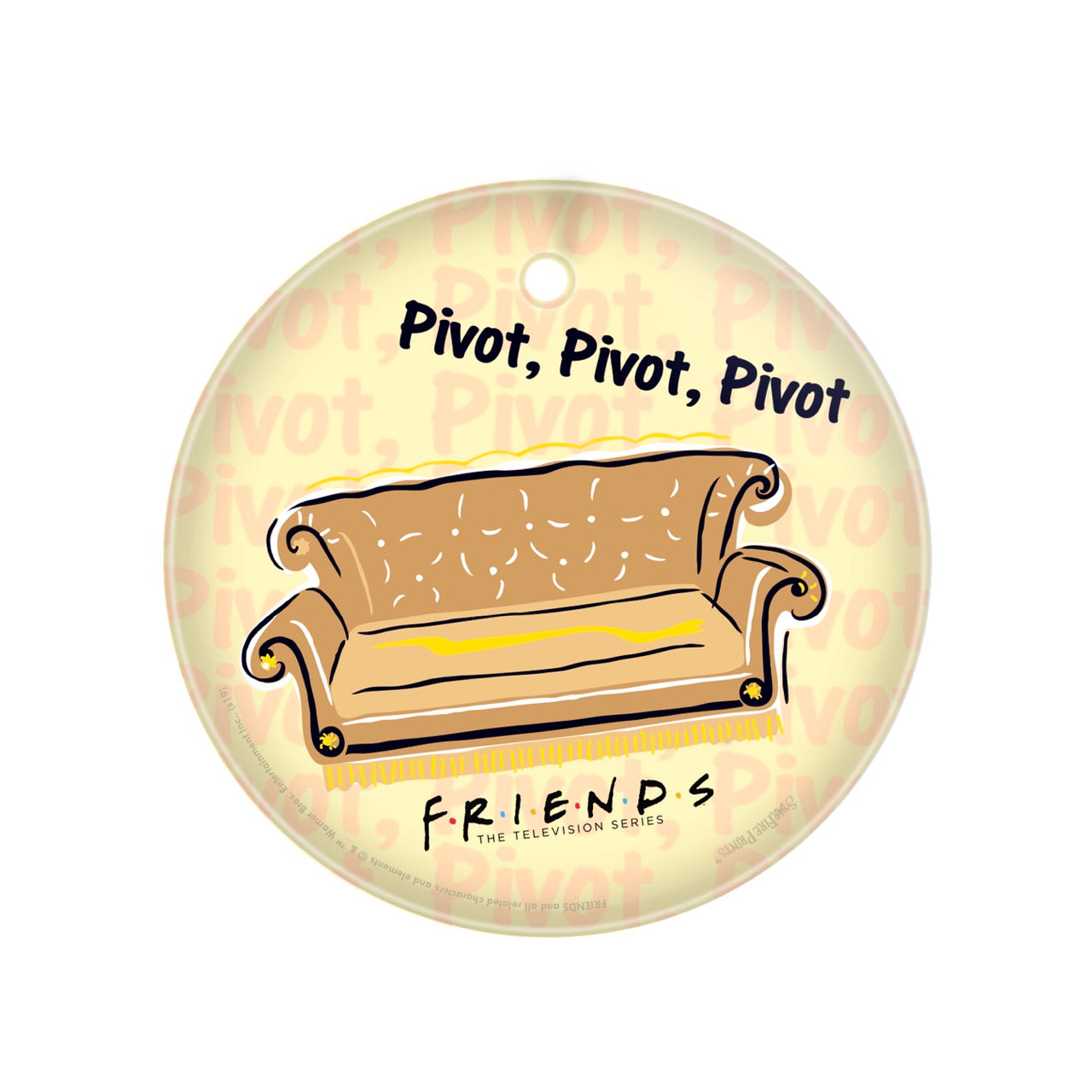 Friends: The TV Series (Pivot) StarFire Prints™ Glass Art SPCIR1042