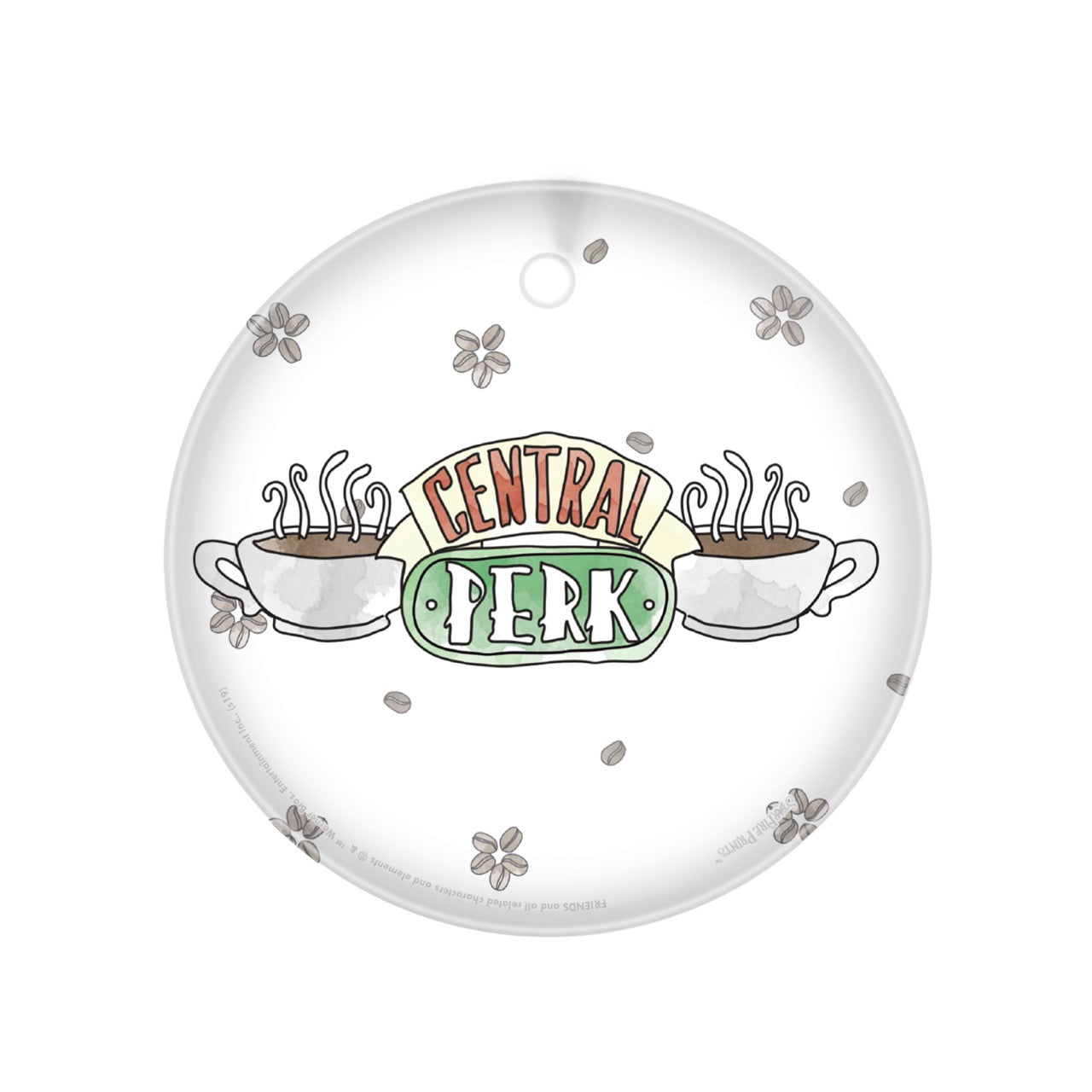 Friends: The TV Series (Central Perk) StarFire Prints™ Glass Art SPCIR1043