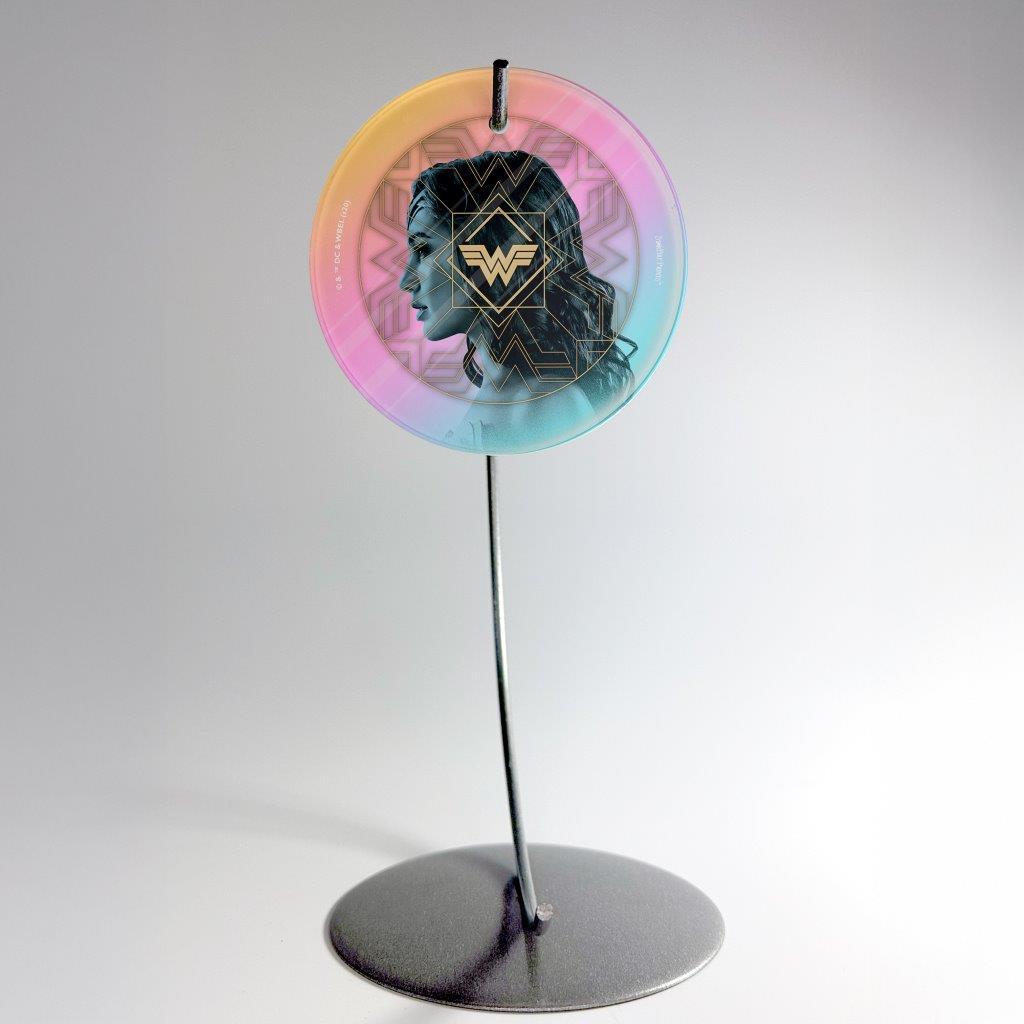 Wonder Woman 1984 (Neon) StarFire Prints™ Glass Art SPCIR1046