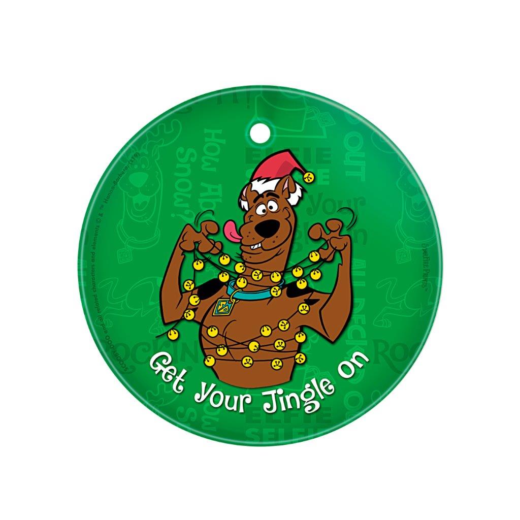 Scooby-Doo (Get Your Jingle On) StarFire Prints™ Glass Art SPCIR1056