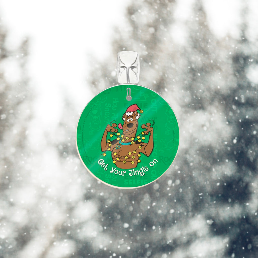 Scooby-Doo (Get Your Jingle On) StarFire Prints™ Glass Art SPCIR1056