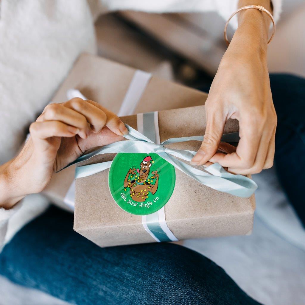 Scooby-Doo (Get Your Jingle On) StarFire Prints™ Glass Art SPCIR1056