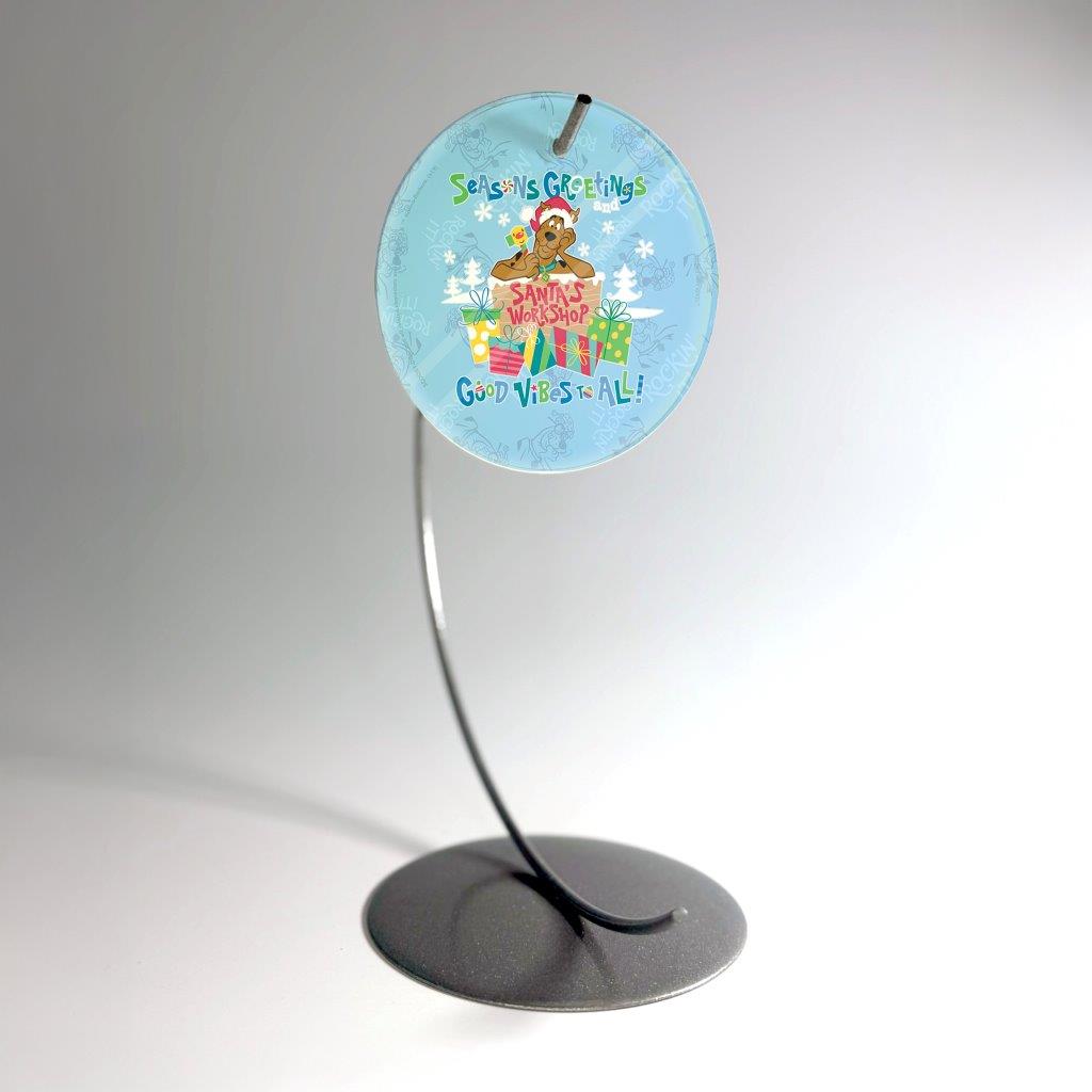 Scooby-Doo (Seasons Greeting) StarFire Prints™ Glass Art SPCIR1057