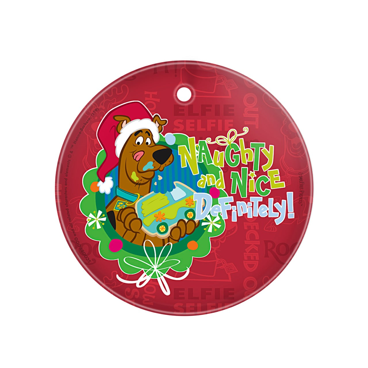 Scooby-Doo (Naughty and Nice) StarFire Prints™ Glass Art SPCIR1058