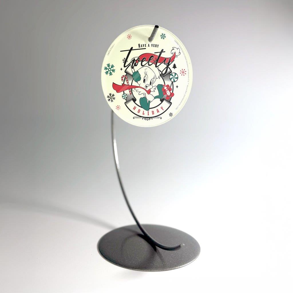 Looney Tunes (Christmas Tweety Bird) StarFire Prints™ Glass Art SPCIR1099