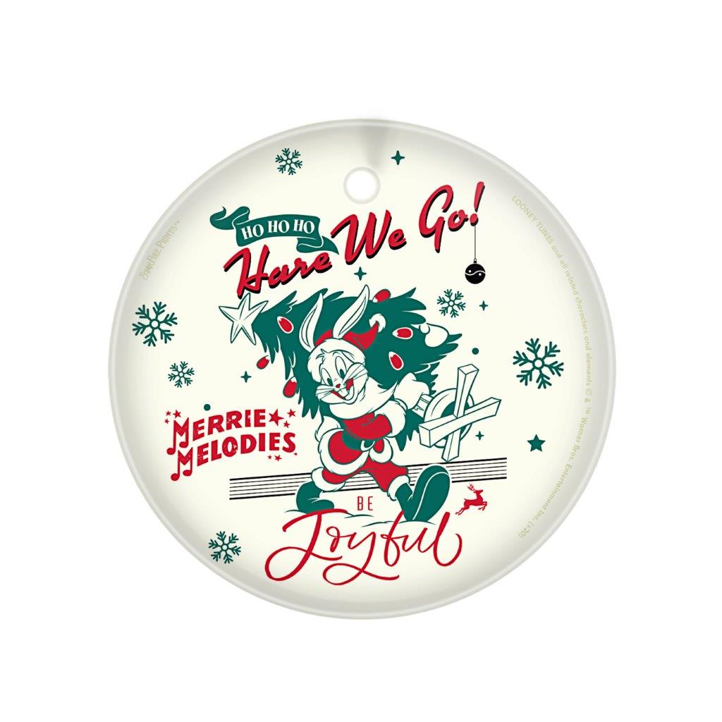 Looney Tunes (Hare We Go Bugs Bunny) StarFire Prints™ Glass Art SPCIR1100