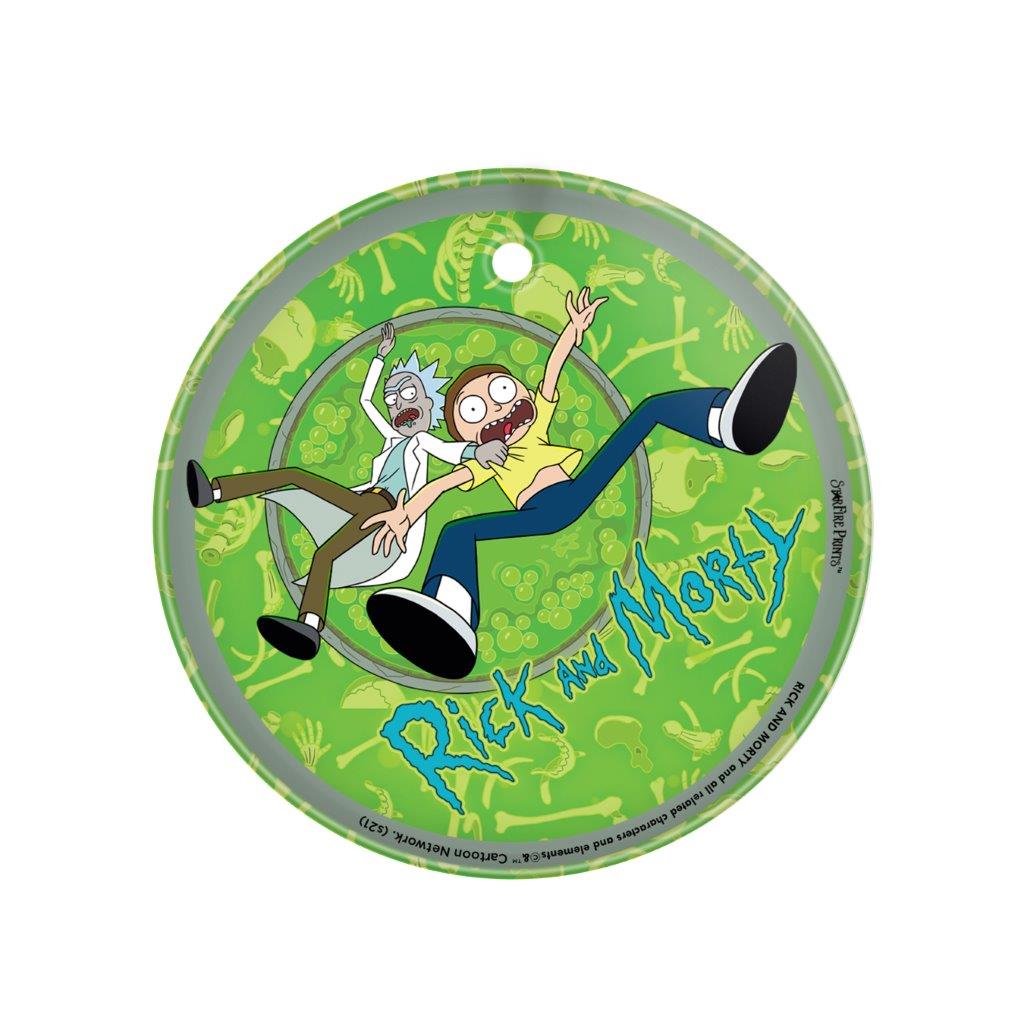 Rick and Morty (Acid Vat) StarFire Prints™ Glass Art SPCIR1182